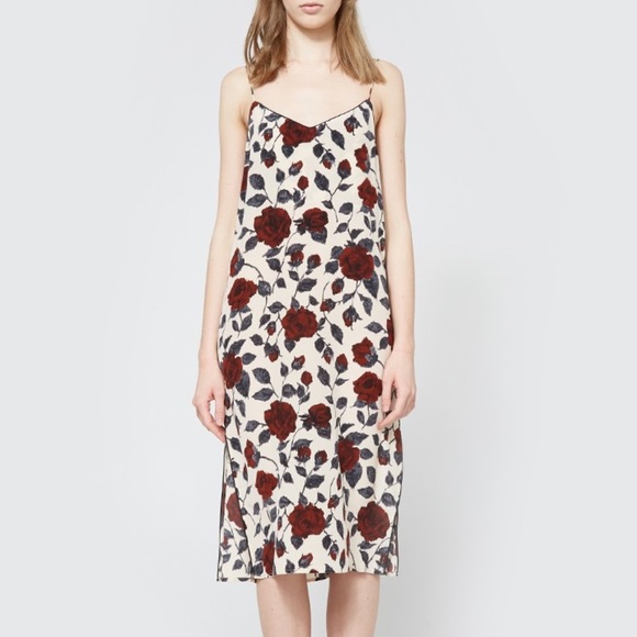 Ganni Dresses & Skirts - Ganni Elmira Floral Silk Dress